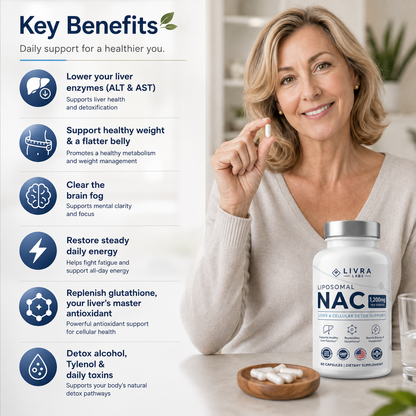 Liposomal NAC - Liver & Cellular Detox Support
